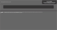 Desktop Screenshot of ebonyphonesex.com